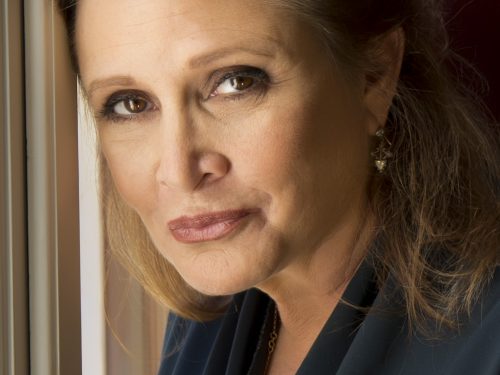 Carrie Fisher en 2013 - Photo de Riccardo Ghilardi